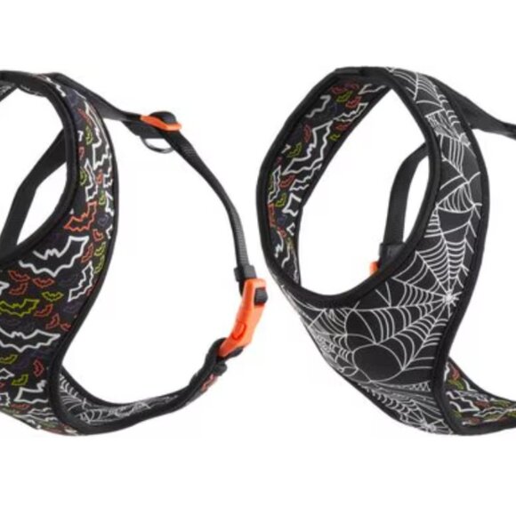 PETS: (NWOT) REVERSIBLE GLOW-IN-DARK HARNESS "HALLOWEEN" - Picture 3 of 9